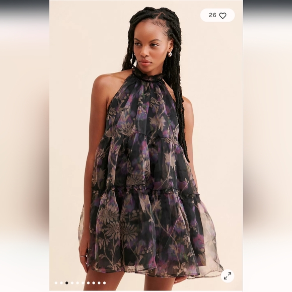 Womens Free People Sweet Serenade Mini Dress Size XS - Picture 3 of 8